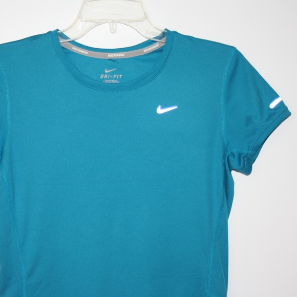Nike Tops - Nike Running Miler Shirt Teal sz S  [R1]